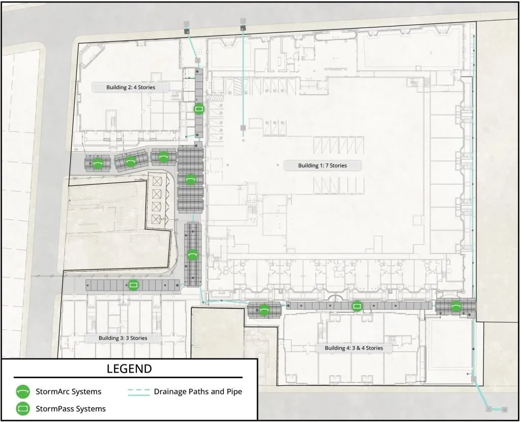 Courier Square Site Plan